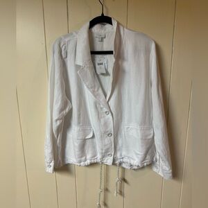 J. Jill Linen Blend Jacket LP